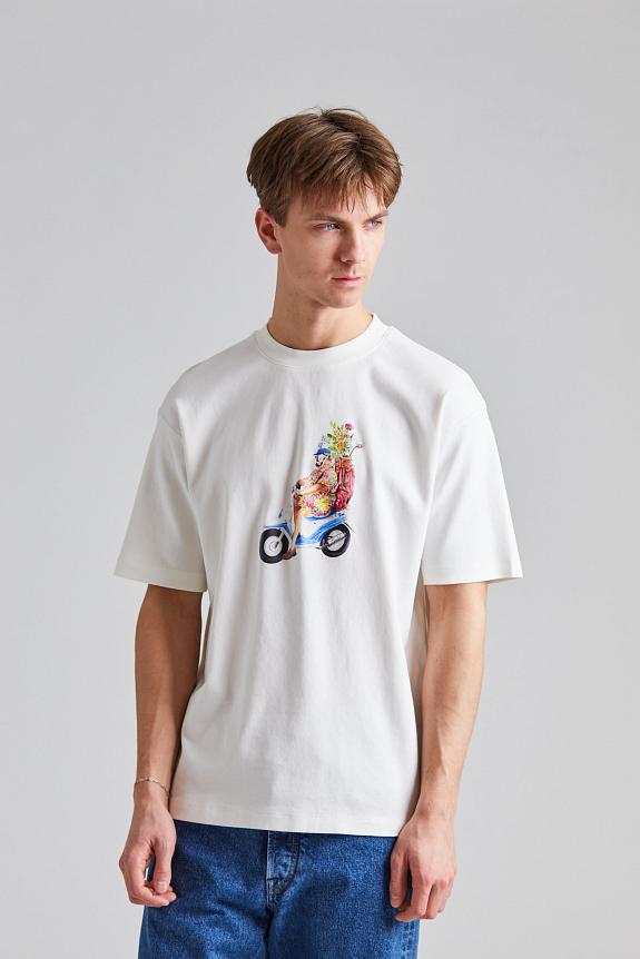 Drôle de Monsieur Le T-Shirt Golfeur Off White-3